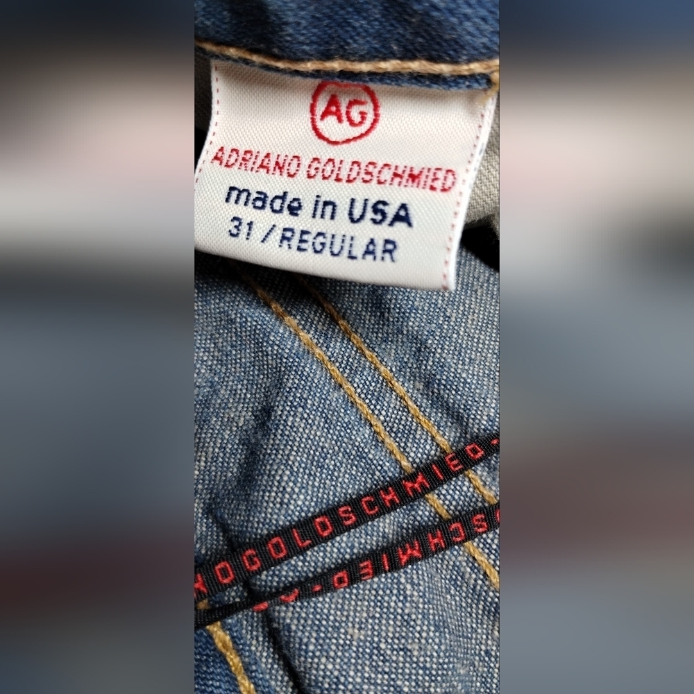 Adriano Goldschmied the Gemeni Bootcut Jeans (31) Blue Denim - Picture 9 of 9